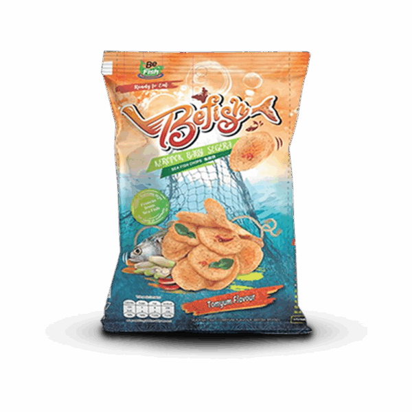 Befish Fish Chips Tomyum Flavour 30G