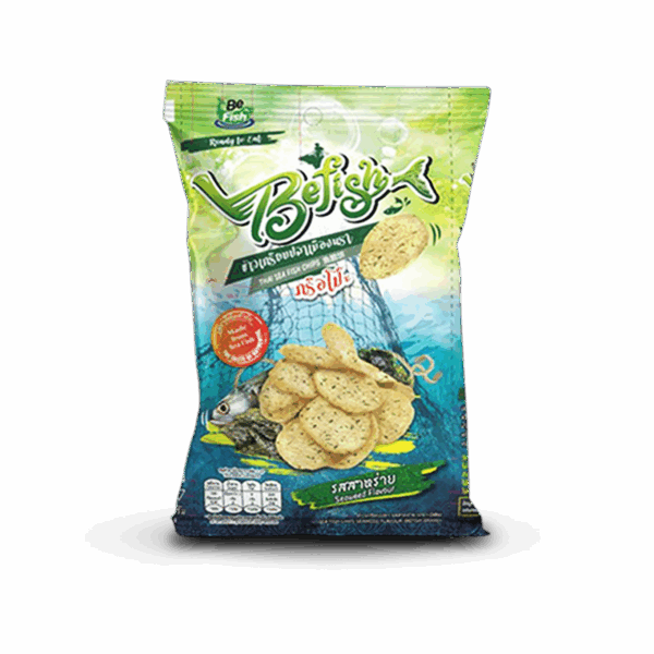Befish Sea Fish Chips Seaweed Flavour 30G