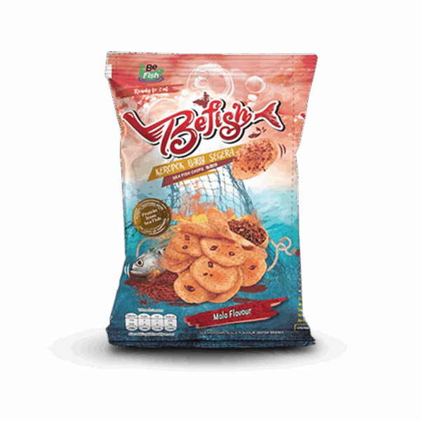 Befish Sea Fish Chips Mala Flavour 30G