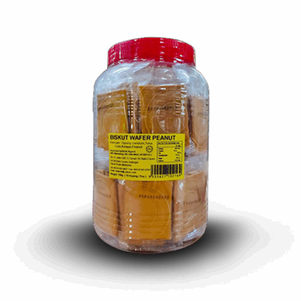 Biskut Wafer Peanut 100G