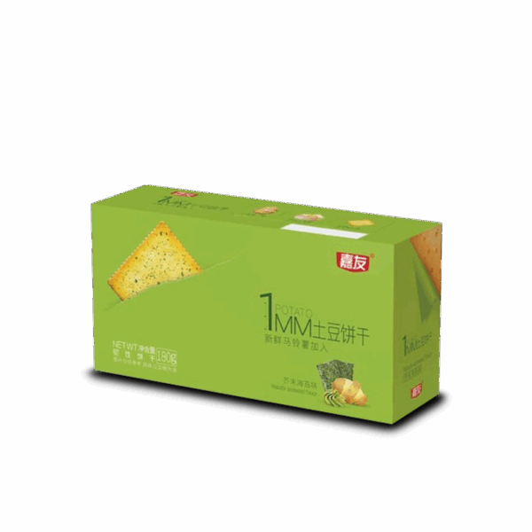 Jayoo POTATO CRACKER BOX Wasabi Seaweed FLV 180g