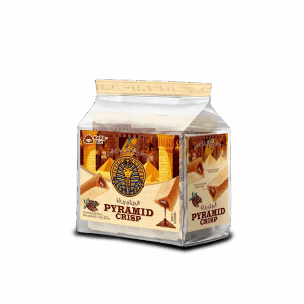 Keke Girl Pyramid Crisp Snack Chocolate Flavor 150G