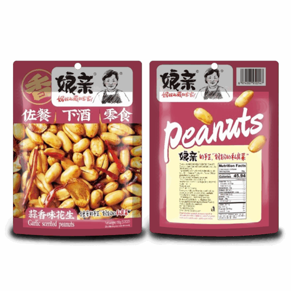 Niangqin Garlic Scented Peanuts 150G