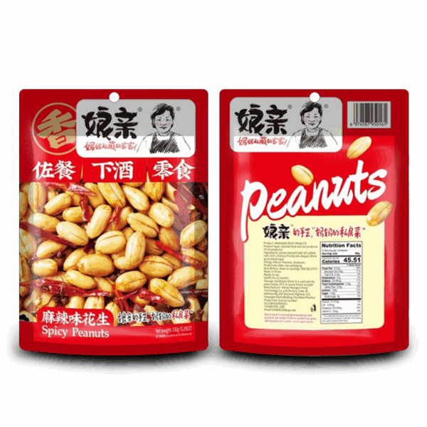 Niangqin Spicy Peanuts 150G