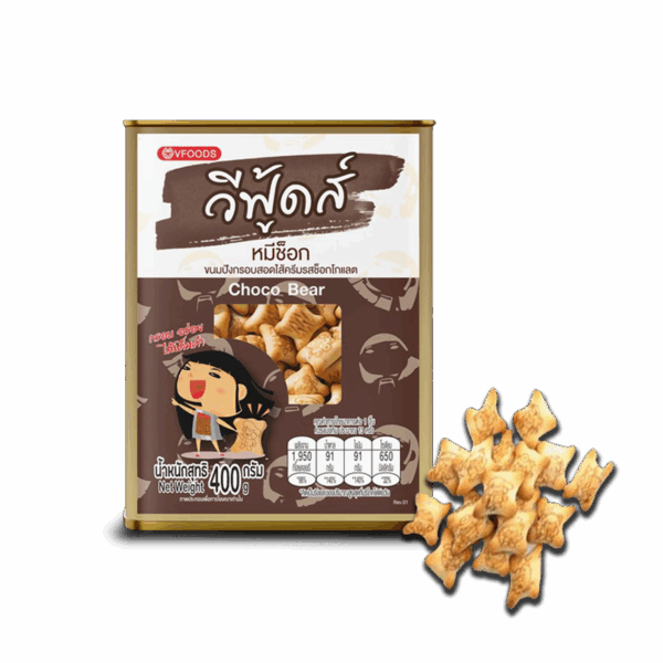 VF Mini Tin Choco Bear Biscuits 430G